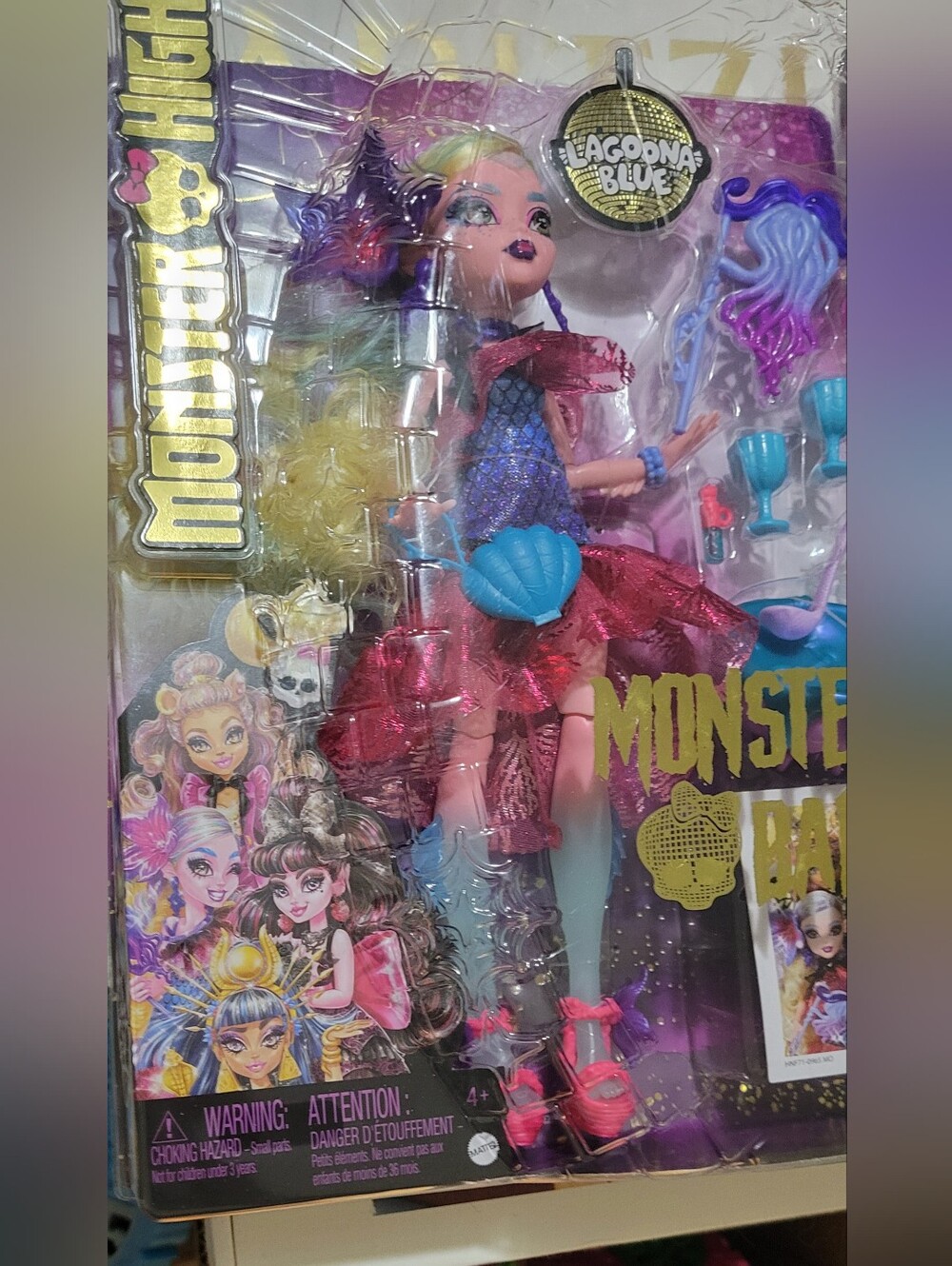2023 Monster High Lagoona Blue Monster Ball NIB